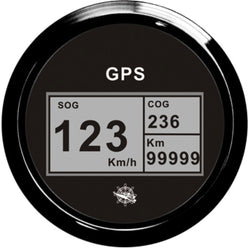 Log con bussola e totalizzatore GPS nero/nera